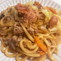 クックKLRAJE☆'s cooksnap of when they made 簡単♪醤油ベースの美味しい焼きうどん♡.