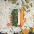 Bina Talati's cooksnap of when they made ત્રિરંગો ભાત.