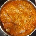 El cooksnap de Ainara Roca cuando hizo Paella de marisco y gambón.