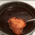 Brian Frey's cooksnap of when they made caramelized chicken thighs.