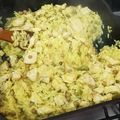 El cooksnap de walter Polo cuando hizo Arroz al azafrán con carne.
