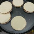 El cooksnap de Analia Garcia de Diaz cuando hizo Tapitas de alfajores.