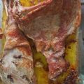 El cooksnap de Benalmádena cuando hizo Cordero lechal al horno.