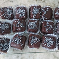 El cooksnap de tami cuando hizo Bombones de Mantecol casero.