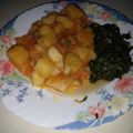 watiri macharia's cooksnap of when they made Matoke and Greens.