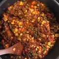 El cooksnap de Luevano Jair cuando hizo Picadillo de carne molida casero.