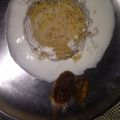 pinky makhija का कुकस्नैप जब उन्होंने मूंग दाल खिचड़ी (Moong Dal Khichdi recipe in Hindi) बनाया था।