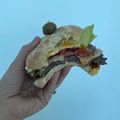El cooksnap de poramoralhambre cuando hizo Chivito al pan.