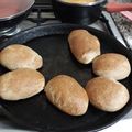 El cooksnap de Mica Mandaglio cuando hizo Pancitos con harina integral y girasol.