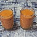 El cooksnap de Gilbert (Aprenent a la vida 📚♻️☯️) cuando hizo Smoothie de cereza, albaricoque y naranja.