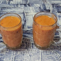 El cooksnap de Gilbert (Aprenent a la vida 📚♻️☯️) cuando hizo Smoothie de cereza, albaricoque y naranja.