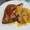 El cooksnap de Fernando Sanchez cuando hizo Pollo al horno 🍗🥔🍴🍺.