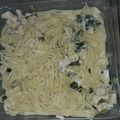 El cooksnap de Melisa Yanini cuando hizo Tallarines con pollo al verdeo ★☆★.