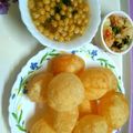 Neha Vishal's cooksnap of when they made Pani Puri.