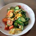 Hsuan 的 小黃瓜炒蛋(簡單家常) cooksnap