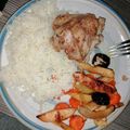 Nikolett Drüszler Cooksnap-ja, amikor elkészítette a(z) Illatos csirkecomb (gyümölcsös-fűszeres...) receptet.