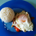 El cooksnap de Ismaelmt cuando hizo Arroz a la cubana.