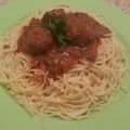 Racheal Andaye's cooksnap of when they made Spaghetti And Meat Balls.