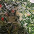 Cooksnap dari Safarina Ilan Nuri untuk resep Kangkung Santan gurih (bobor)