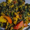 Abhilasha Singh का कुकस्नैप जब उन्होंने मेथी आलू की सब्जी (methi aloo ki sabzi recipe in Hindi) बनाया था।