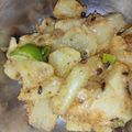Chirag का कुकस्नैप जब उन्होंने मसाला जीरा आलू (masala jeera aloo recipe in Hindi) बनाया था।