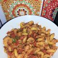 Aqsa mukhtiar's cooksnap of when they made Chicken red sauce macaroni.
