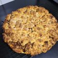 El cooksnap de Sergio Castro cuando hizo Tarta crujiente de manzana.