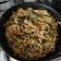 El cooksnap de Reyes Salgueiro cuando hizo Fideos Fideuá con calabacín y langostinos.
