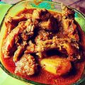Rupali Chatterjee's cooksnap of when they made চিকেন কষা (Chicken kosha recipe in Bengali).