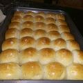 El cooksnap de Yoa Melly cuando hizo Pancitos Chips (pan de viena).
