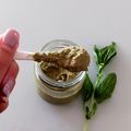 El cooksnap de Yvette cuando hizo Pesto de albahaca.