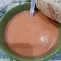 El cooksnap de José Martín Jiménez cuando hizo Gazpacho andaluz bebible.