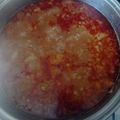 El cooksnap de Ana cuando hizo Alubias blancas con repollo.