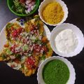 kailashben Dhirajkumar Parmar's cooksnap of when they made પાલક પત્તા ચાટ (Spinach Leaves Chaat Recipe In Gujarati).