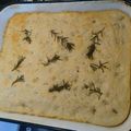 El cooksnap de Fer Cordon cuando hizo Focaccia Fácil con Romero y Tomillo.