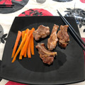 El cooksnap de Rafael F cuando hizo Costillas de cerdo en salsa teriyaki con zanahorias en Lékué.