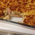 Cooksnap από Roula Ant στη συνταγή Κανταΐφι σουφλέ με τυριά, ζαμπόν