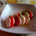 El cooksnap de Rafael Holguin Maestre cuando hizo Ensalada caprese.