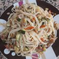El cooksnap de CocinitasMarilu cuando hizo Tallarines con atún, verduritas y albahaca.
