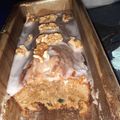 El cooksnap de majose1957 cuando hizo Budín para el mate con pasas y cascarilla naranja.