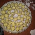 El cooksnap de Antonella Gonzalez cuando hizo Pancitos saborizados rellenos.