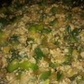 El cooksnap de Francisco cuando hizo Revuelto de zapallitos.