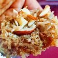 Hema ahara का कुकस्नैप जब उन्होंने नारळी भात(Nariyali Bhat recipe in hindi) बनाया था।