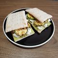 El cooksnap de Maine Santillán cuando hizo Sándwich de requesón con calabacita.