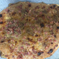 El cooksnap de maybe cuando hizo Pizza de compota de manzana, foie de pato y jamón serrano.