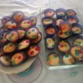 El cooksnap de Belen Gimenez cuando hizo Muffins de vainilla con confites!!!😍😍.