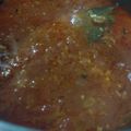 El cooksnap de Juli Cocina Saludable cuando hizo SIMPLEMENTE salsa de tomate.
