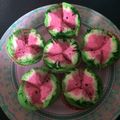 Cooksnap dari Della untuk resep Bolu Kukus Semangka(Tanpa Soda, Anti Gagal, 1 telur)