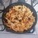 El cooksnap de Miguel Gimeno cuando hizo Penne rigate alla boscaiola.
