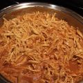 El cooksnap de kika cuando hizo Tinga de pollo🌹.